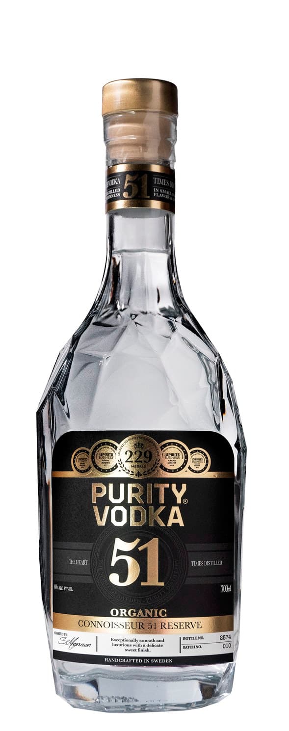 Purity 51 Reserve Organic Vodka 70cl