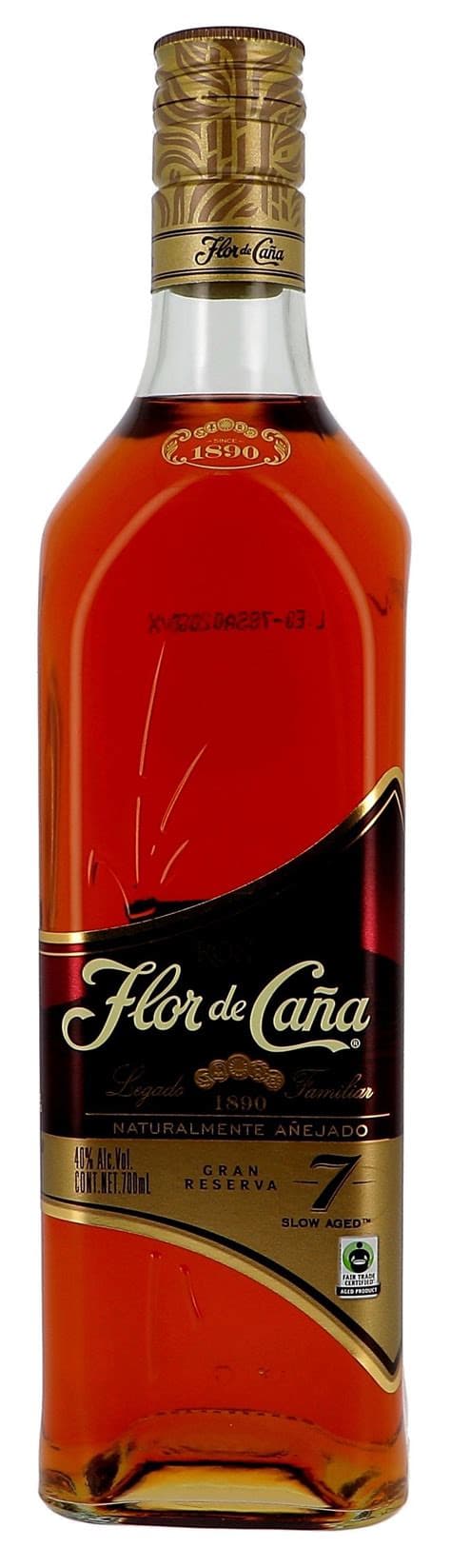 Flor de cana 7 gran reserva 40% 70cl