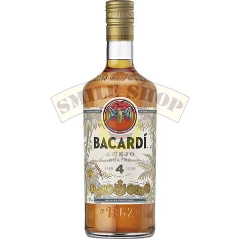 Bacardi Anejo Cuatro 4yo 40% 0,7l