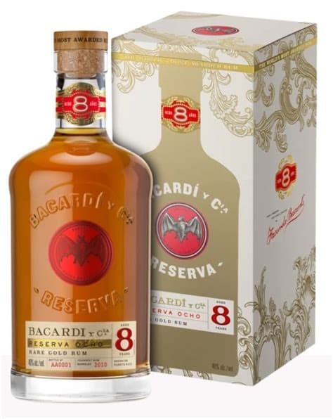 Bacardi Reserva Ocho 40% 0,7l