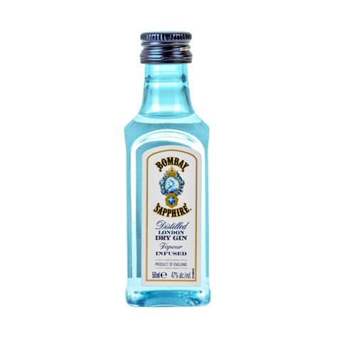 Bombay Sapphire Dry Gin Mini 0,05l 47%