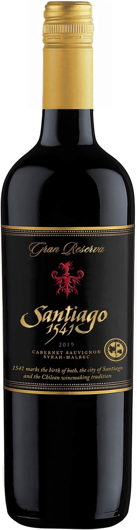 Santiago Gr Cab.sauv-syr-malb 13,5% 75cl