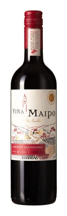 Vina Maipo Cab Sauv 12% 75cl (tk)