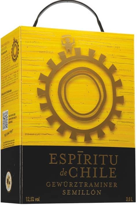 Espiritu de chile gewürztraminer semillon bib 12,5% 300cl