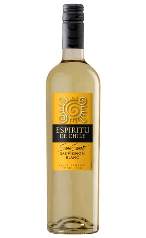 Espiritu de chile semi sweet sauvignon blanc´24 12% 75cl