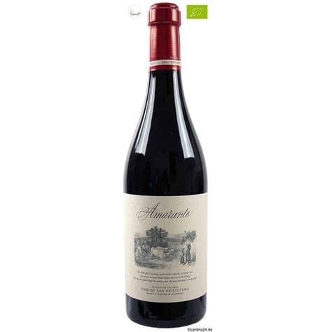 Podere San Cristoforo Amaranto Sangiovese Maremma DOC 2019