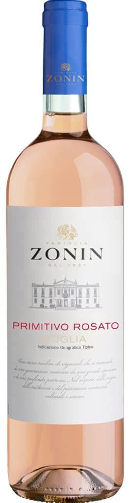 Zonin Classici Primitivo Rosato IGT 2023
