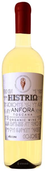 Piccini Histrio Amfora Bianco Toscana, Organic Wine 75 Cl