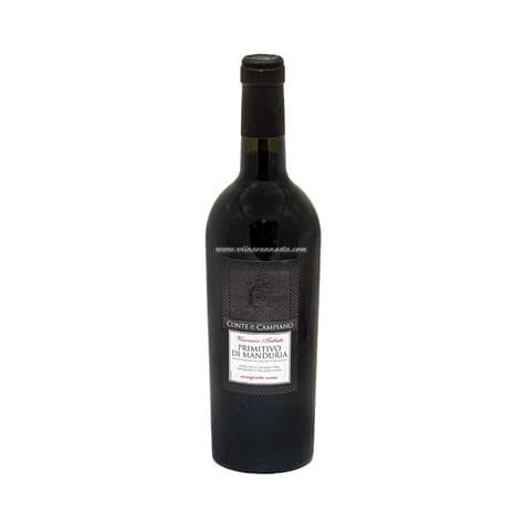 Conte Di Campiano Primitivo 14,5% 75cl (tk)