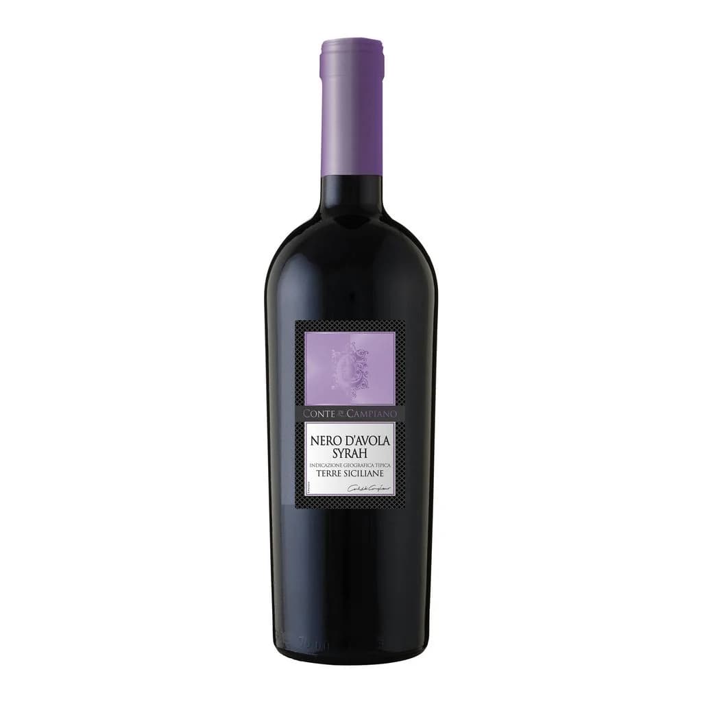 Conte Di Campiano Nero D'avola 14%75cl (tk)