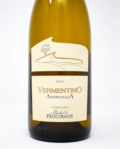Frescobaldi Massovivo Ammiraglia Vermentino Toscana Igt 75 Cl