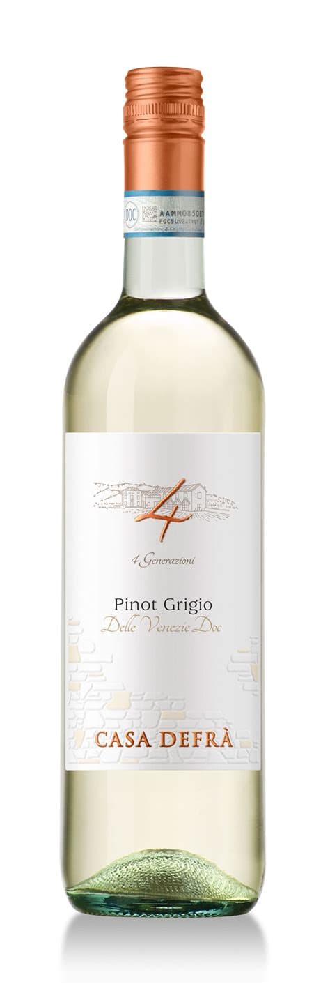 Casa Defra Pinot Grigio Delle Venezie Doc 12%