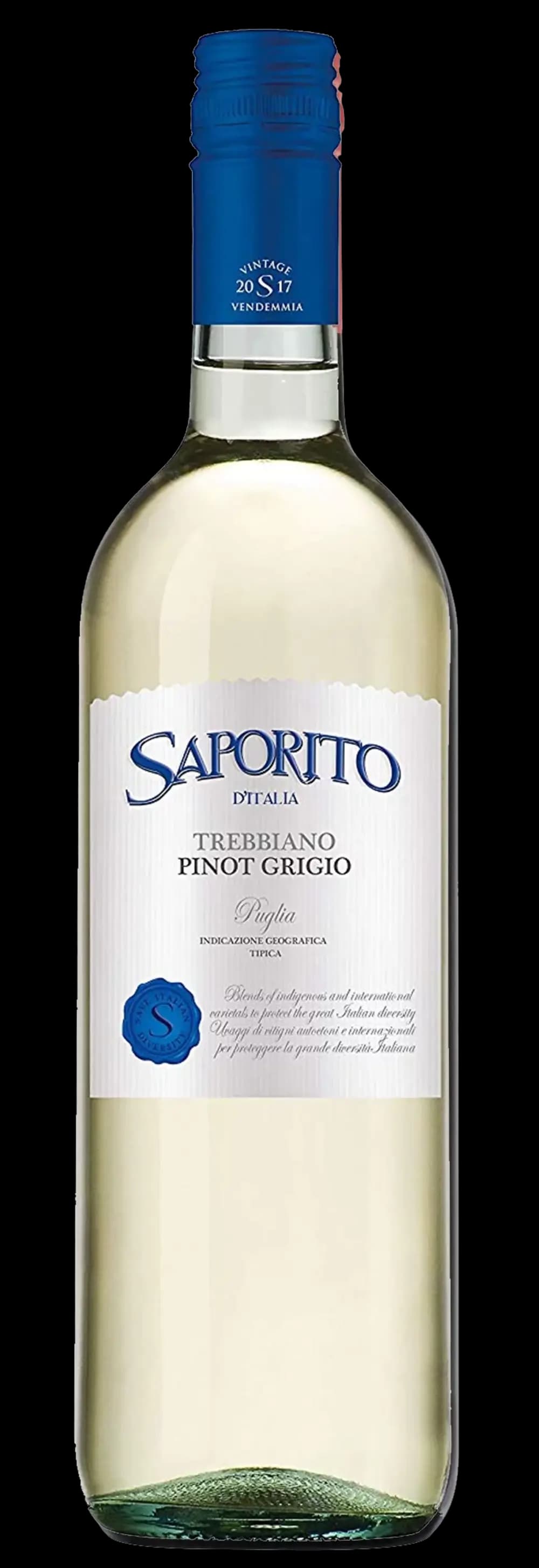 Saporito Trebbiano Pinot Grigio Puglia Igt 12%