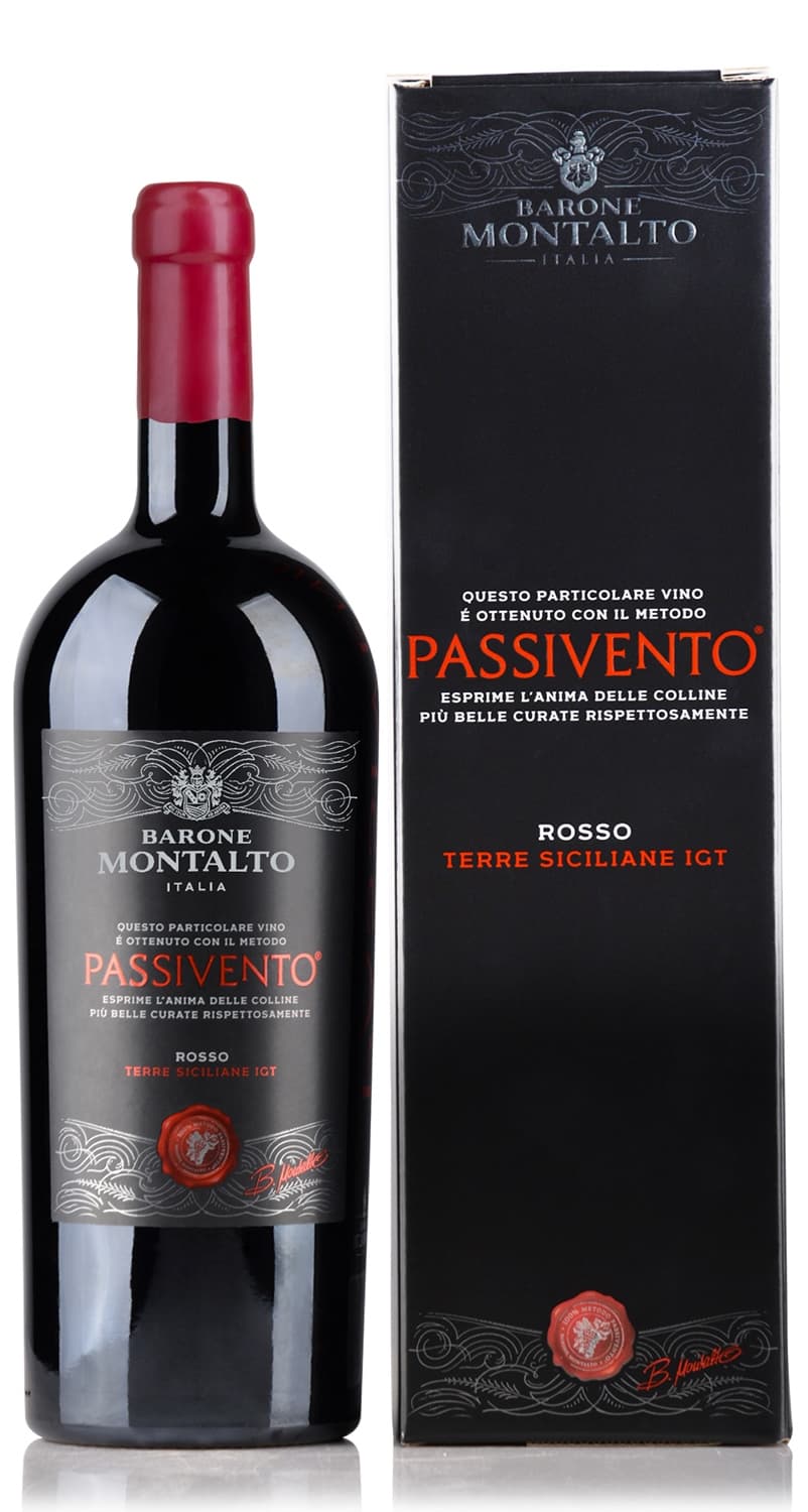 Barone Montalto Passivento Rosso 150cl giftbox