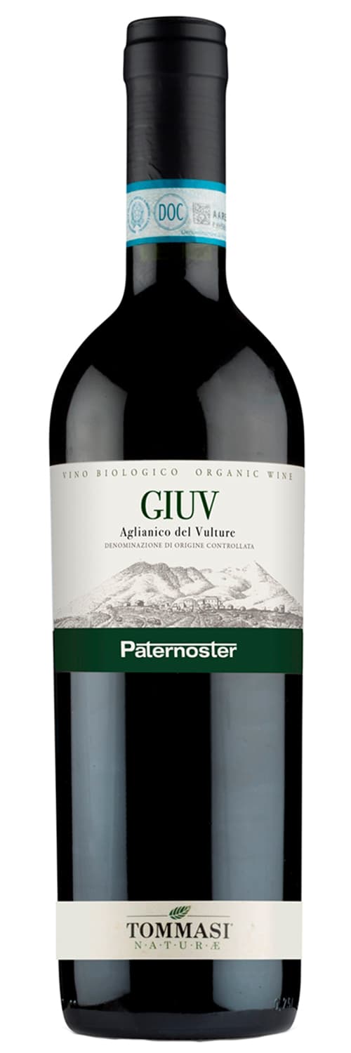 Tommasi Paternoster GIUV Aglianico Organic 75cl