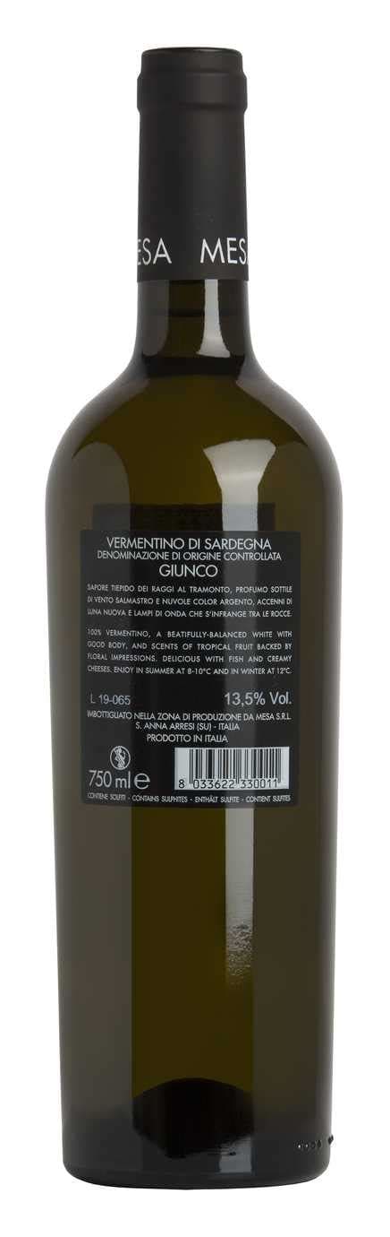 MESA Giunco Bianco Vermentino di Sardegna DOC 2023