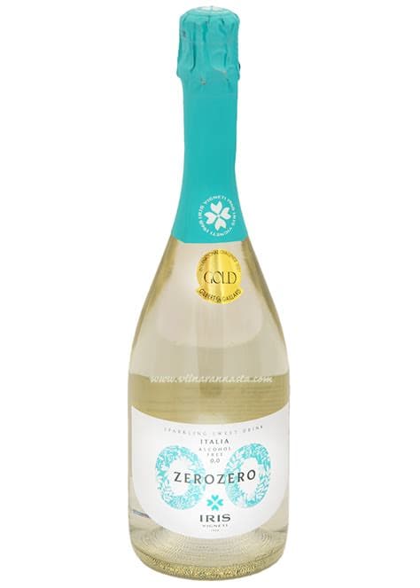 Zero Iris Sparkling Blue 0% 75cl (tk)