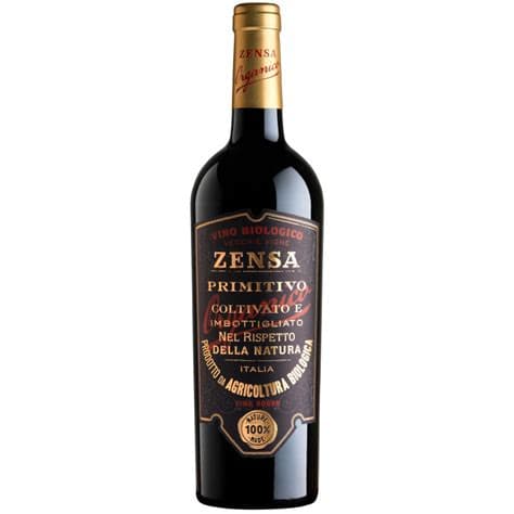 Zensa Primitivo Organic 14% 0,75l