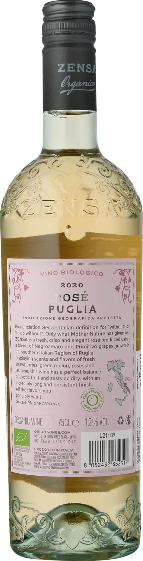 Zensa Rose Organic 12,5% 0,75l
