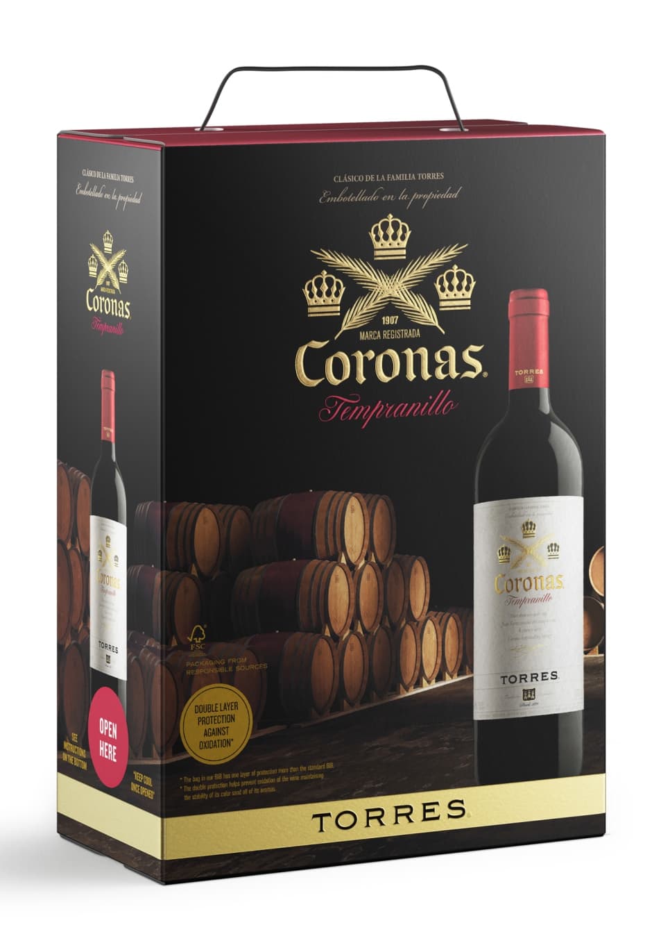 Torres Coronas Tempranillo 300cl BIB