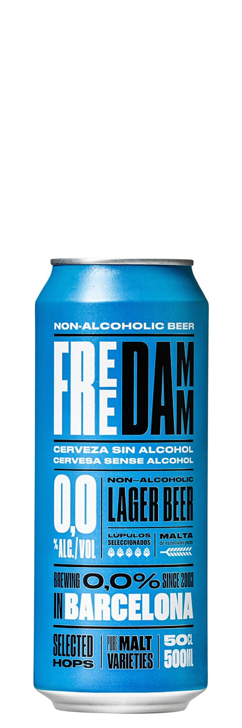 Free Damm Alcohol-Free Beer 50cl CAN