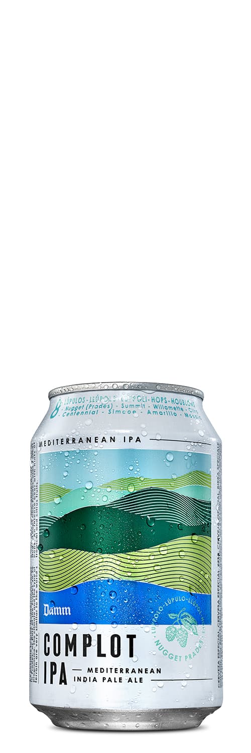 Damm Complot IPA Beer 33cl CAN