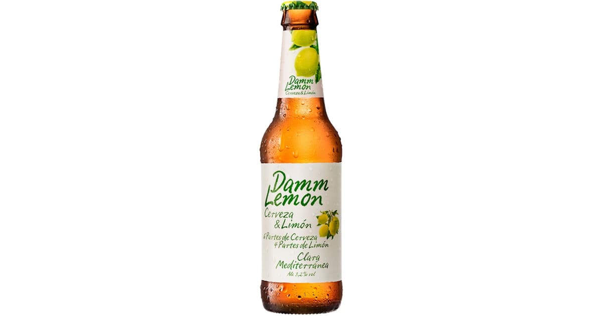 Damm Lemon Beer 33cl bottle