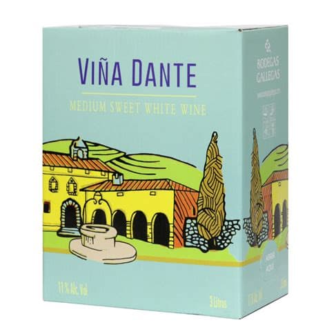 Vina Dante Medium Sweet White 11% 300cl