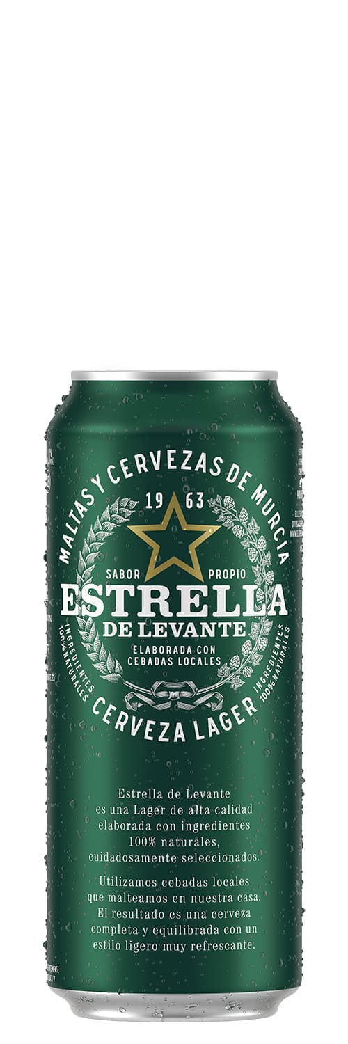 Estrella De Levante Beer 50cl CAN