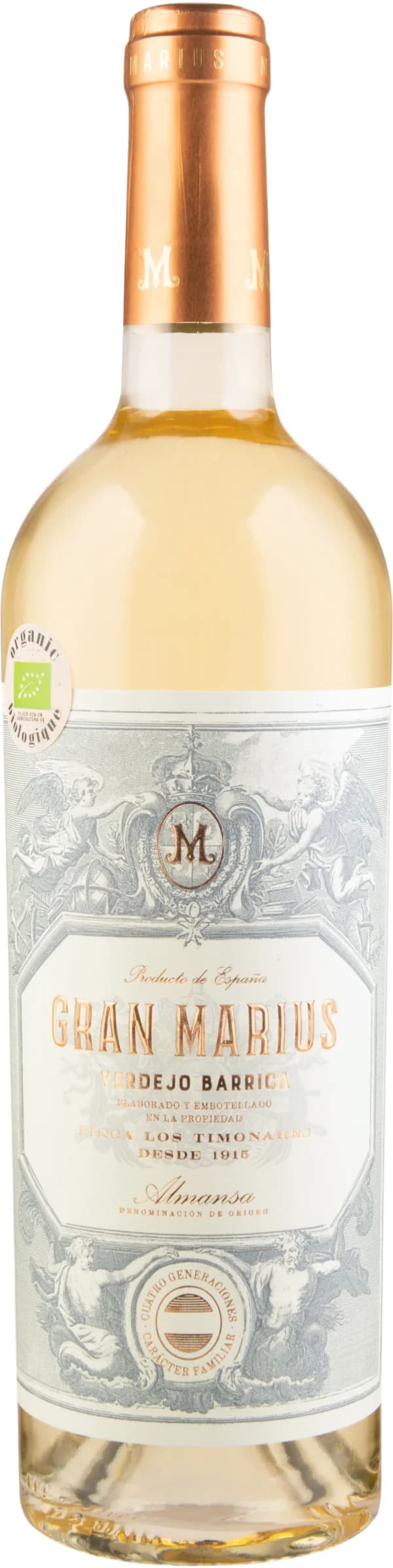 Gran Marius Verdejo Barrica Organic 13,5% 0,75l