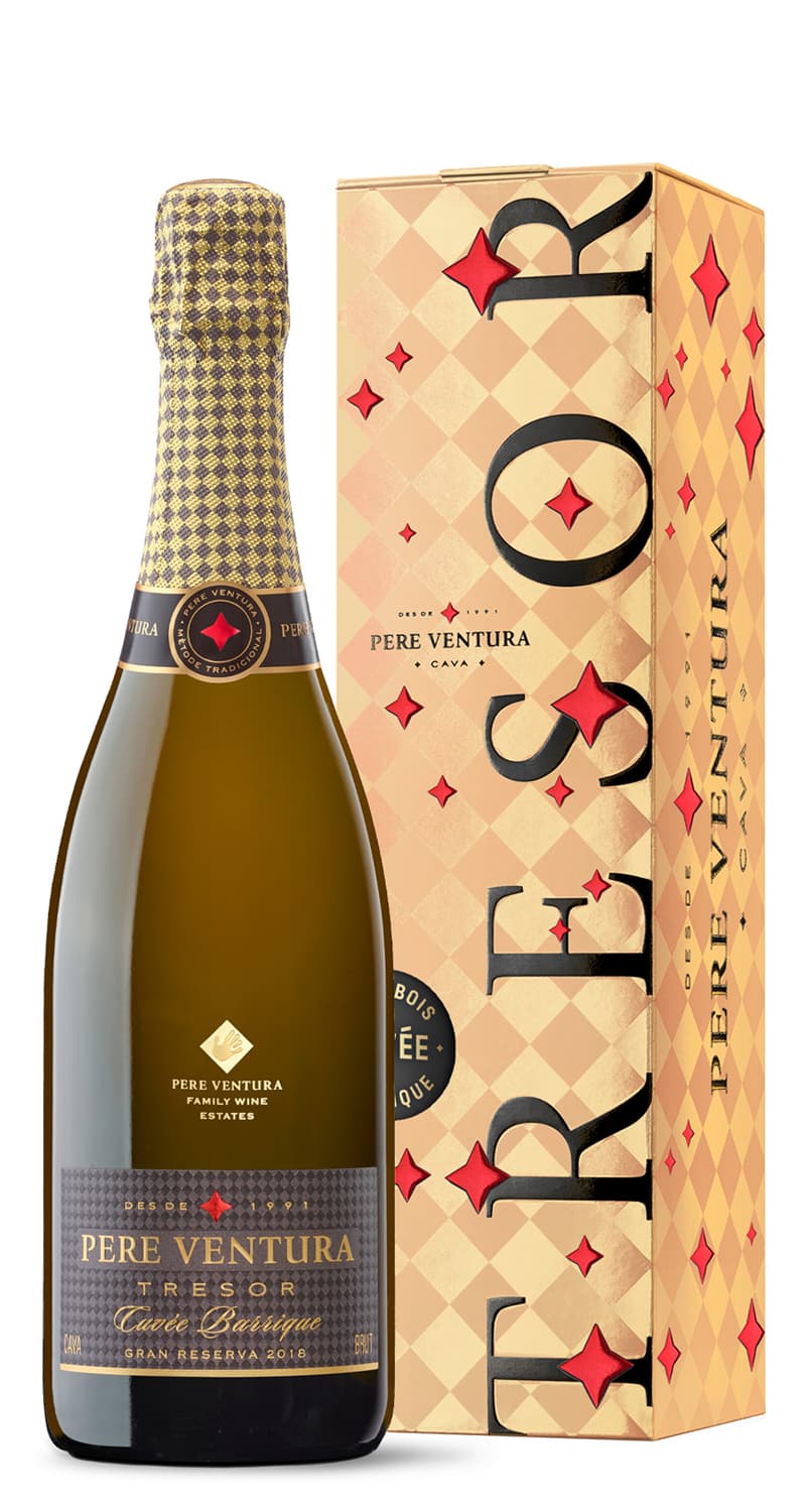 Pere Ventura Tresor Cuvee Gran Reserva Cava 75cl giftbox