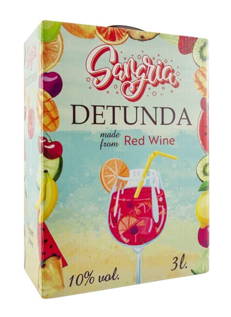 Detunda Sangria 10% 300cl Bib (tk)