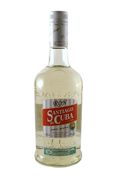 RON SANTIAGO DE CUBA Carta Blanca