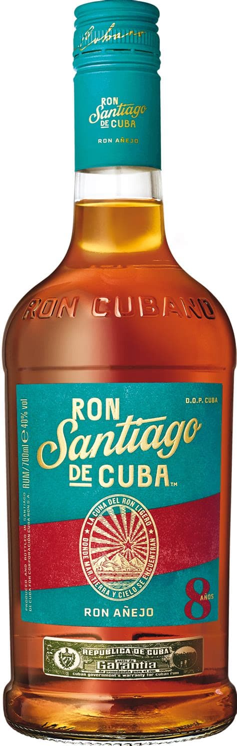 RON SANTIAGO DE CUBA Anejo