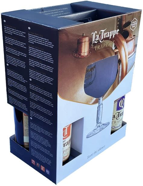 La Trappe Kinkepakk 4x33cl+klaas