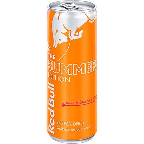 Red Bull Apricot-strawberry 25cl Tin