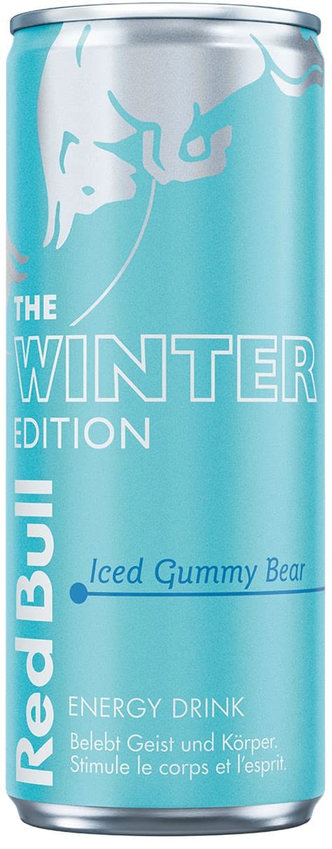 Red Bull Winter Iced Gummybear 25cl Tin