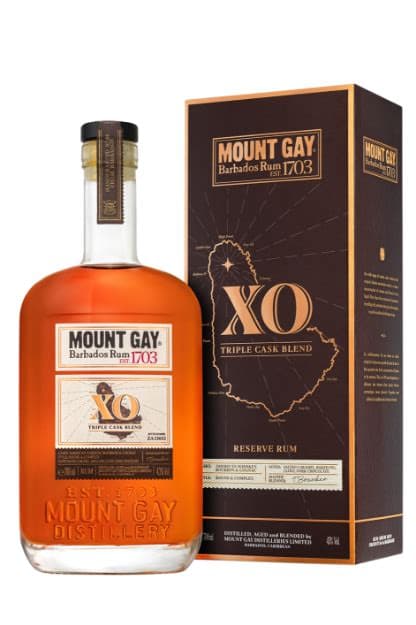 Mount Gay Xo 43% 0,7l Karbis