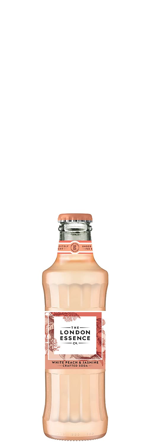 The London Essence White Peach Jasmin Soda Water 20cl